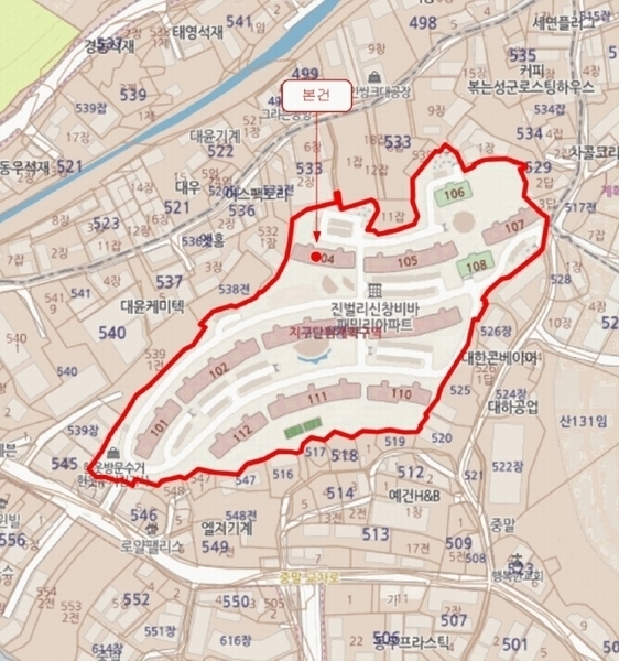 2025타경71727 경기도 남양주시 진벌로 85-2, 신창비바패밀리 104동 15층 1503호 아파트[공급33평형] 경매 이미지