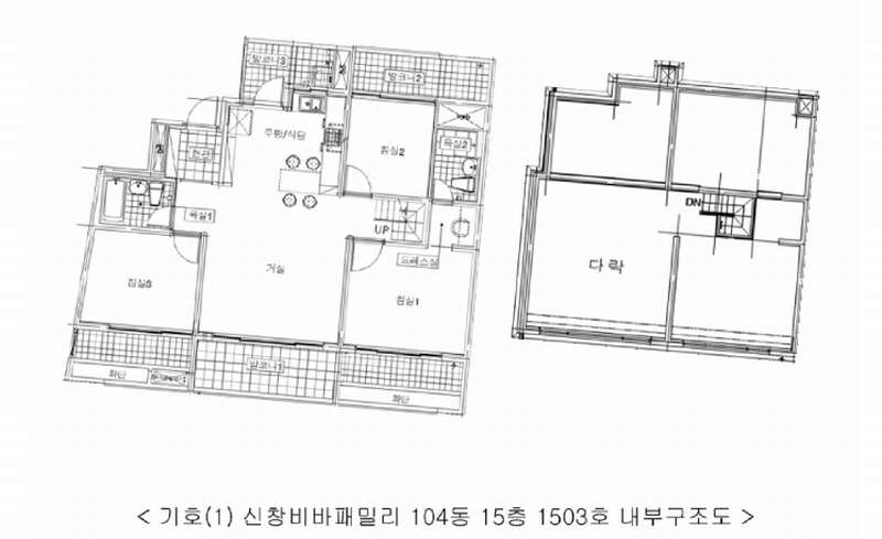 2025타경71727 경기도 남양주시 진벌로 85-2, 신창비바패밀리 104동 15층 1503호 아파트[공급33평형] 경매 이미지