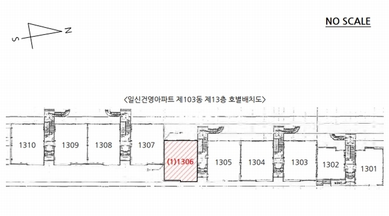 2024타경5766 경기도 남양주시 퇴계원읍 도제원로 96, 일신건영아파트 103동 13층 1306호 아파트[공급32평형] 경매 이미지