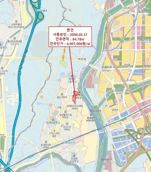 2024타경5766 경기도 남양주시 퇴계원읍 도제원로 96, 일신건영아파트 103동 13층 1306호 아파트[공급32평형] 경매 이미지