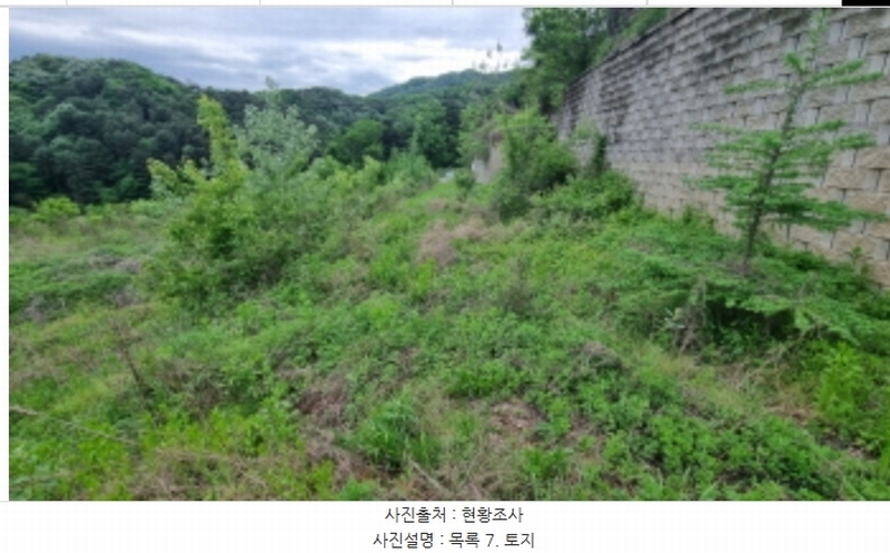 2024타경75147 경기도 가평군 청평면 상천리 산201 임야 경매 이미지