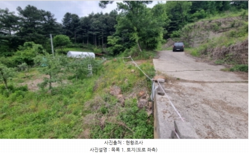 2024타경75147 경기도 가평군 청평면 상천리 산201 임야 경매 이미지