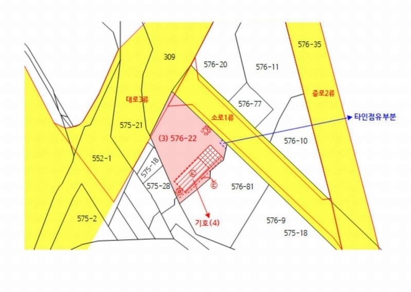 2024타경77662 경기도 구리시 인창동 576-22 근린시설 경매 이미지