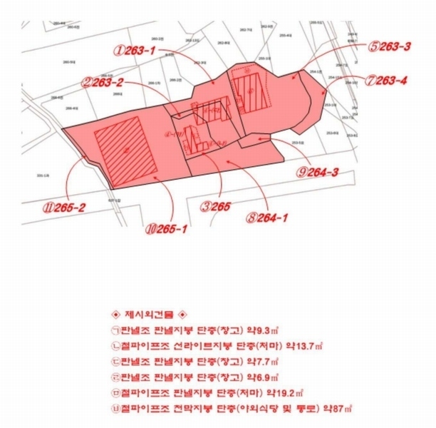 2024타경79958 경기도 가평군 가평읍 대곡리 263-1 근린주택 경매 이미지