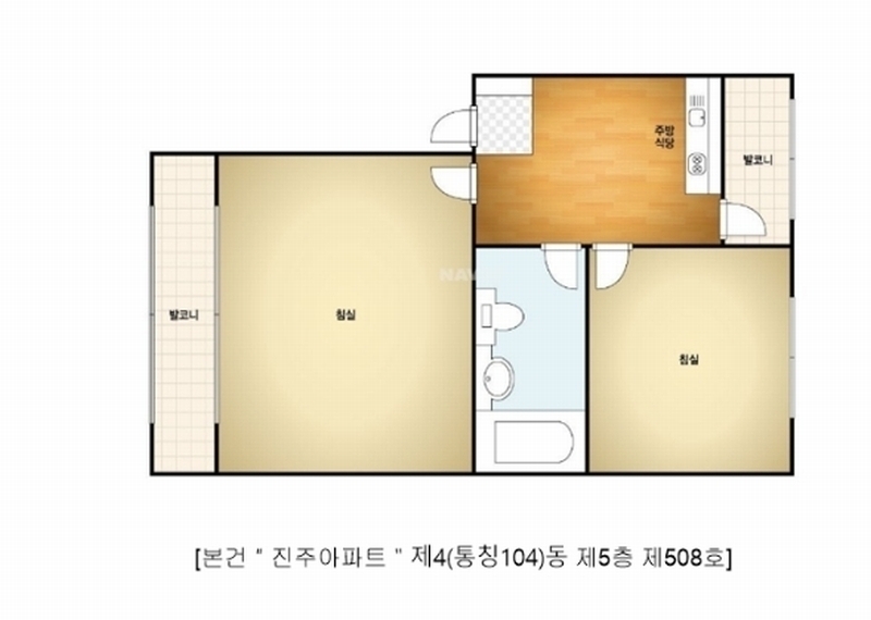 2024타경84202 경기도 남양주시 오남읍 진건오남로 631, 진주아파트 4동 5층 508호 아파트[공급15평형] 경매 이미지