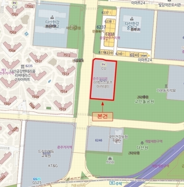 2024타경84233 경기도 남양주시 다산지금로163번길 6, 한강프리미어갤러리 3층 에스-334호 아파트형공장 경매 이미지