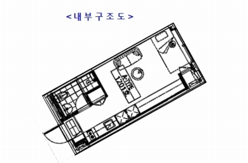2024타경84530 경기도 구리시 안골로97번길 17-6, 구리더케이타워 12층 1201호 오피스텔[계약12평형] 경매 이미지