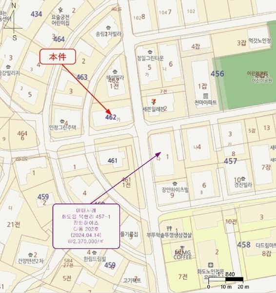 2025타경96 경기도 남양주시 화도읍 먹갓로서길 11, 혜성빌라 가동 3층 303호 다세대(빌라) 경매 이미지