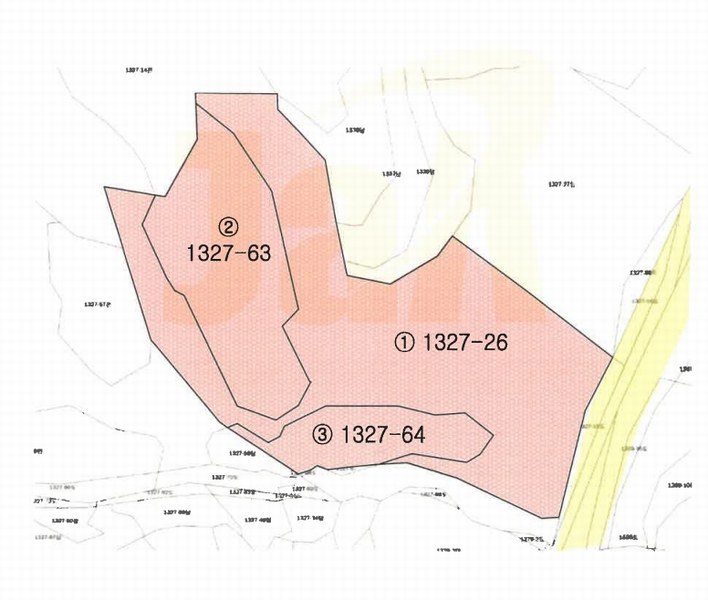 2025타경607 경상남도 남해군 서면 작장리 1327-26 임야 경매 이미지