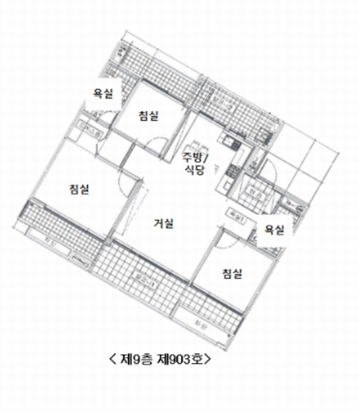 2024타경84424 경기도 남양주시 오남읍 진건오남로 470, 금호어울림 105동 9층 903호 아파트[공급33평형] 경매 이미지