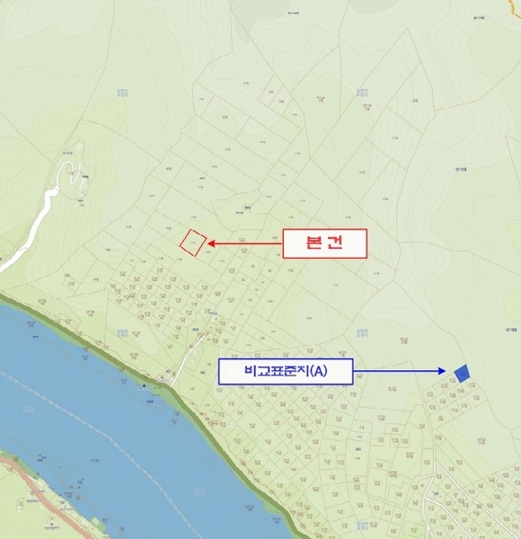 2024타경86710 경기도 가평군 청평면 호명리 382-33 임야 경매 이미지