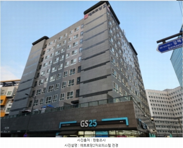 2024타경86819 경기도 구리시 갈매중앙로 185-4, 별내역메트로망2차오피스텔 7층 703호 오피스텔[계약17평형] 경매 이미지