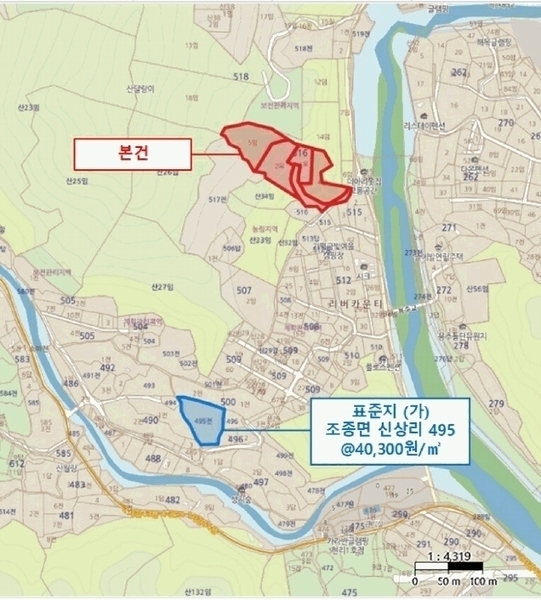 2025타경71363 경기도 가평군 조종면 신상리 516-1 농가관련시설 경매 이미지