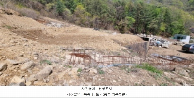 2023타경71704 경기도 가평군 청평면 고성리 산165 임야 경매 이미지