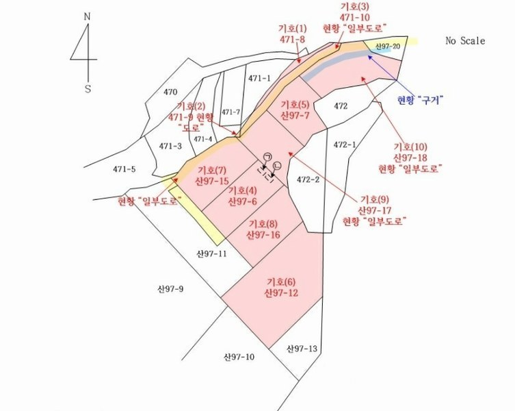 2024타경3791 경기도 가평군 설악면 회곡리 471-8 임야 경매 이미지