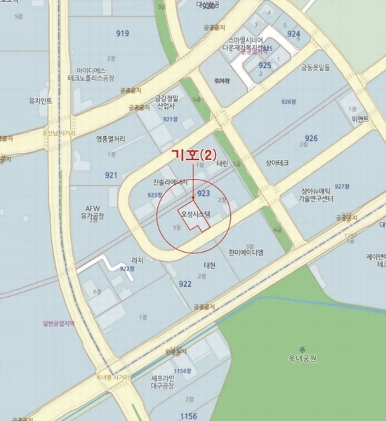 2024타경3890 대구광역시 달성군 유가읍 테크노순환로5길 17 공장 경매 이미지