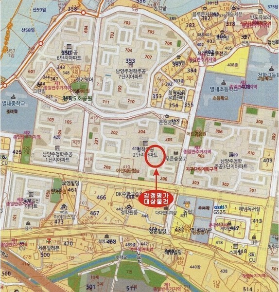 2024타경4954 경기도 남양주시 별내면 청학로114번길 18, 청학주공아파트 207동 12층 1202호 아파트[공급25평형] 경매 이미지