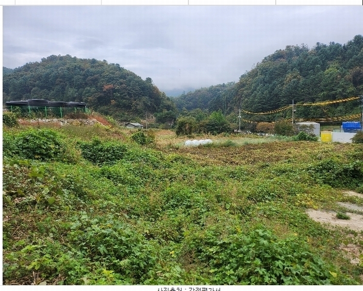 2024타경5186 경기도 가평군 설악면 묵안리 461-4 농지 경매 이미지