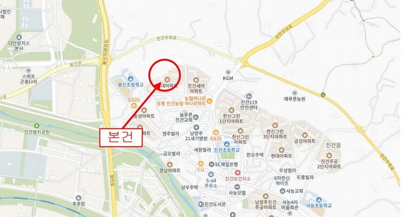 2024타경78818 경기도 남양주시 진건읍 진건오남로105번길 24-5, 현대아파트 103동 8층 805호 아파트[공급32평형] 경매 이미지