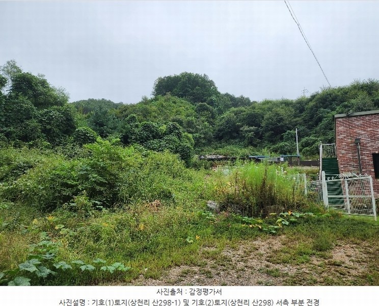 2024타경79606 경기도 가평군 청평면 상천리 산298-1 임야 경매 이미지