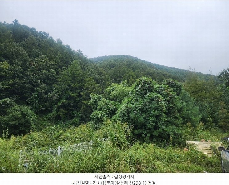2024타경79606 경기도 가평군 청평면 상천리 산298-1 임야 경매 이미지