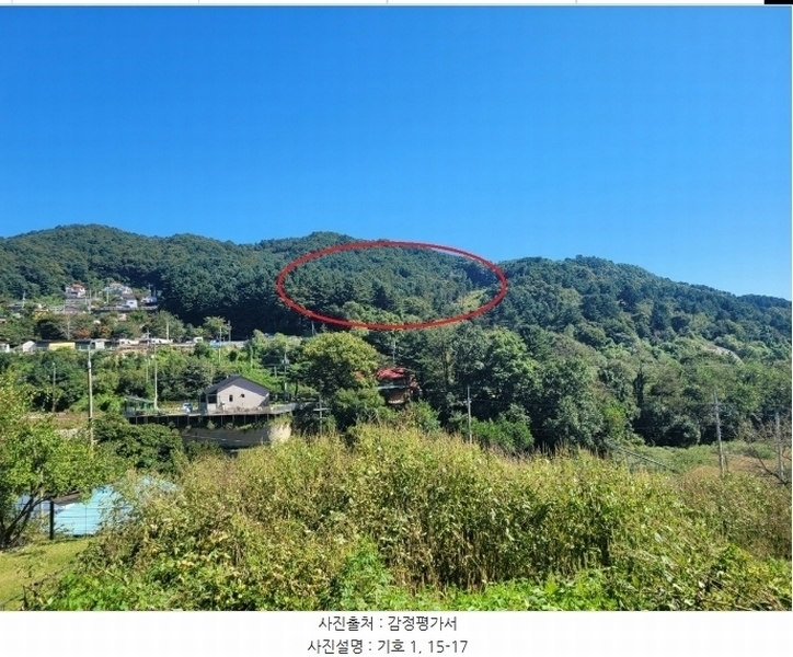 2024타경82350 경기도 가평군 상면 임초리 454 임야 경매 이미지