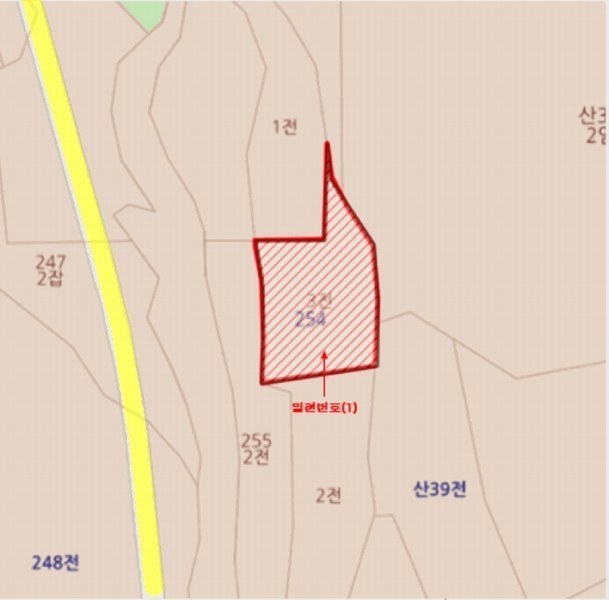 2025타경71934 경기도 연천군 군남면 진상리 254-3 농지 경매 이미지
