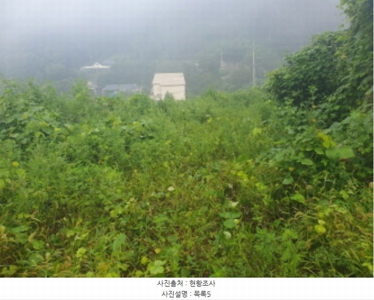 2024타경81098 경기도 가평군 청평면 고성리 643-12 농지 경매 이미지