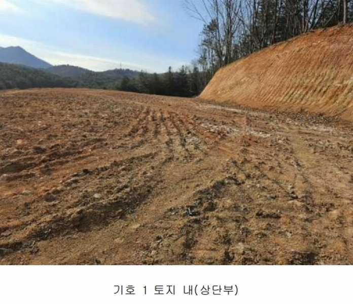 2024타경86307 경기도 가평군 설악면 사룡리 산62-1 임야 경매 이미지