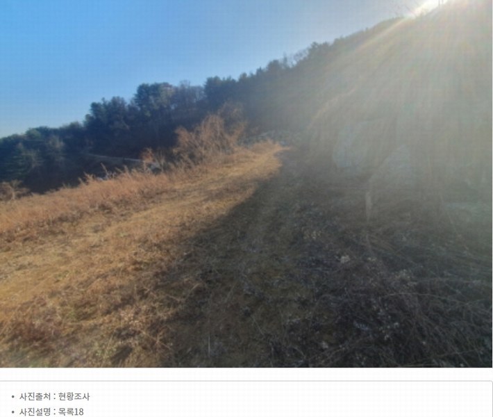 2024타경86642 경기도 가평군 청평면 대성리 산56 임야 경매 이미지