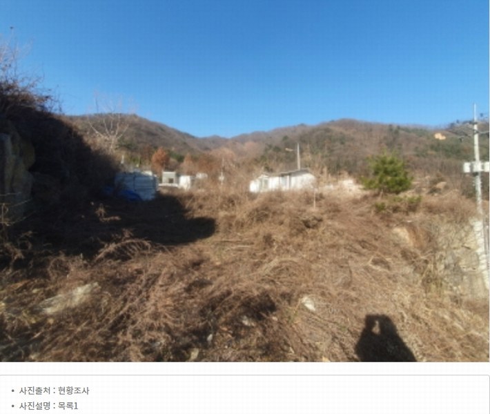 2024타경86642 경기도 가평군 청평면 대성리 산56 임야 경매 이미지