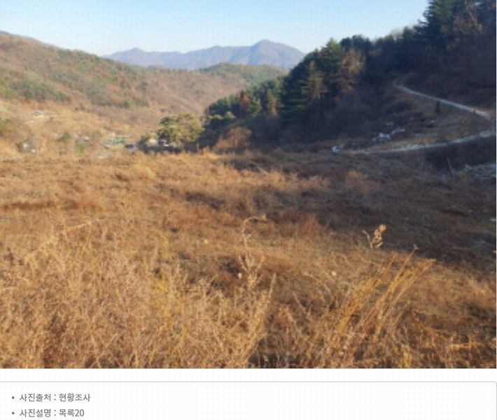 2024타경86642 경기도 가평군 청평면 대성리 산56 임야 경매 이미지
