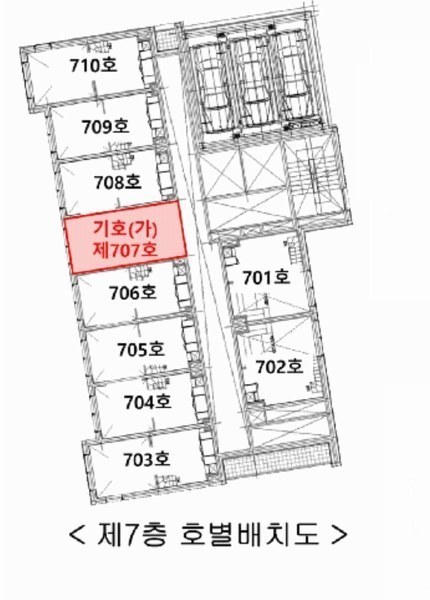 2025타경102449 서울특별시 관악구 난곡로 298, 더위일관악파크뷰 7층 707호 오피스텔 경매 이미지