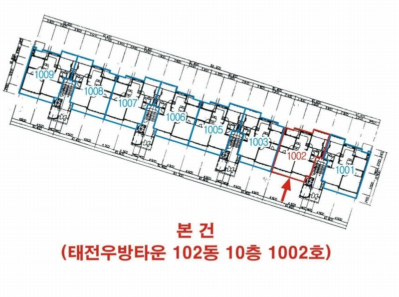 2025타경744 대구광역시 북구 매천로 220, 태전우방타운1차아파트 102동 10층 1002호 아파트[공급31평형] 경매 이미지
