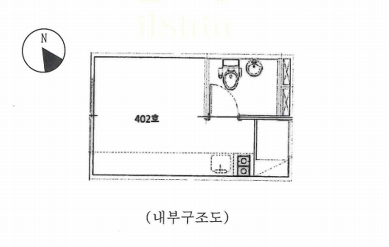 2025타경102466 서울특별시 동작구 매봉로 25, 더포레스트 4층 402호 오피스텔 경매 이미지