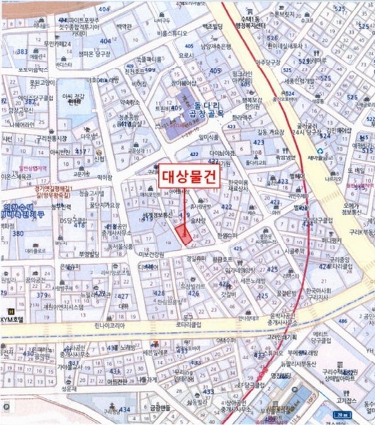 2025타경71440 경기도 구리시 안골로97번길 17-6, 구리더케이타워 9층 901호 오피스텔[계약12평형] 경매 이미지