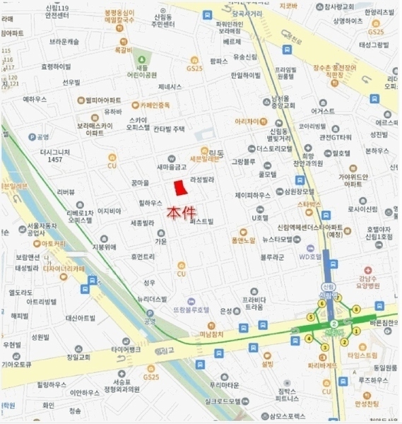 2025타경102507 서울특별시 관악구 신림동5가길 13, 태양오피스텔 7층 705호 다세대(빌라) 경매 이미지