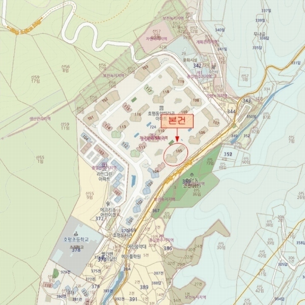 2025타경71978 경기도 남양주시 천마산로 65, 호평파라곤 105동 7층 704호 아파트[공급55평형] 경매 이미지