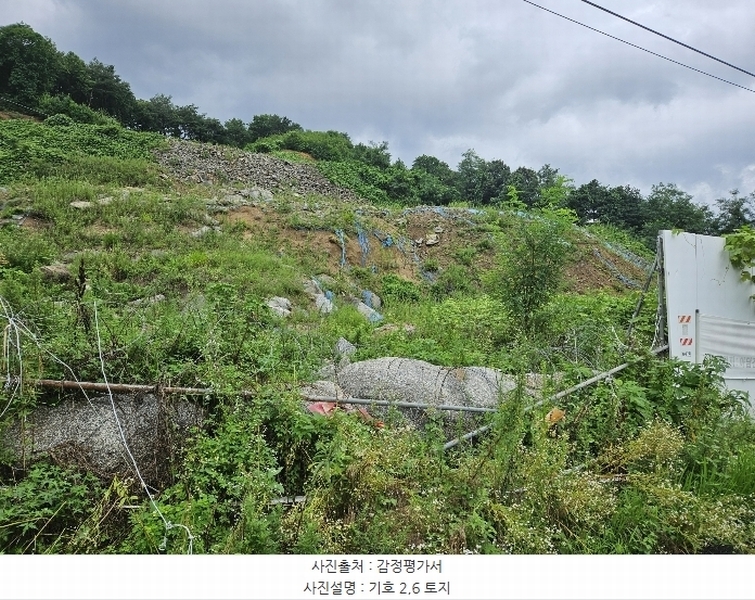 2024타경3876 경기도 가평군 상면 태봉리 산119-6 임야 경매 이미지