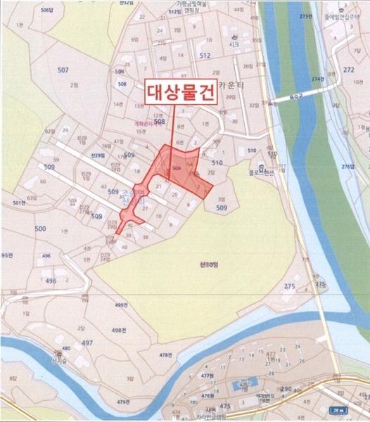 2024타경6257 경기도 가평군 조종면 신상리 509 주택 경매 이미지