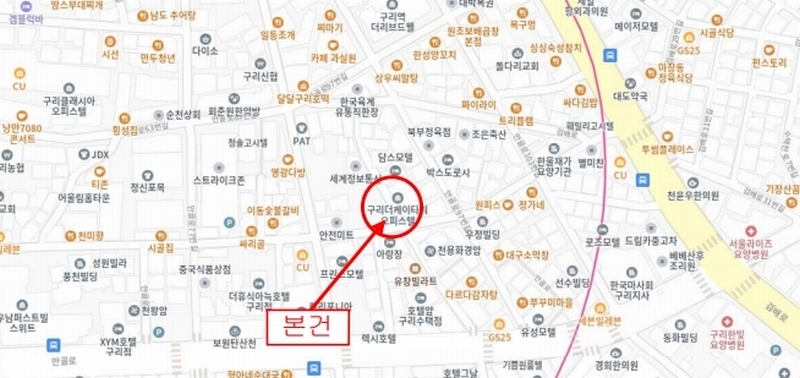 2024타경85144 경기도 구리시 안골로97번길 17-6, 구리더케이타워 14층 1402호 오피스텔[계약12평형] 경매 이미지