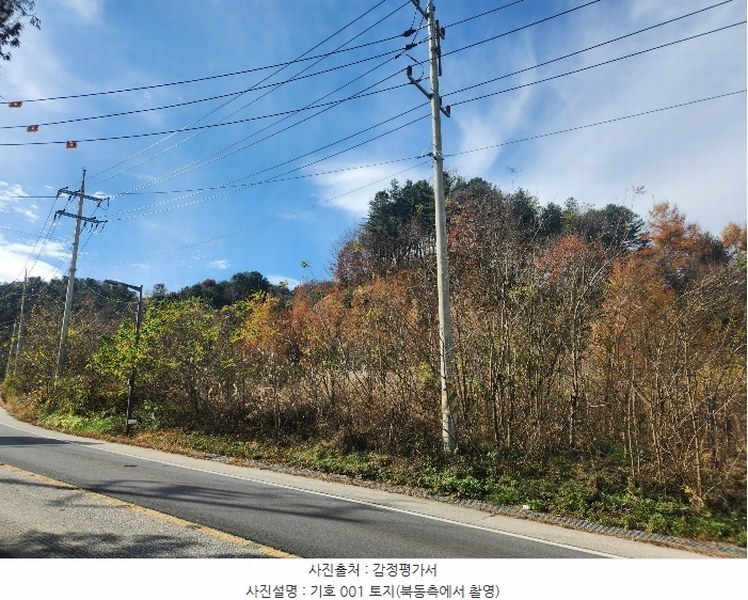 2024타경85694 경기도 가평군 가평읍 달전리 530-14 임야 경매 이미지
