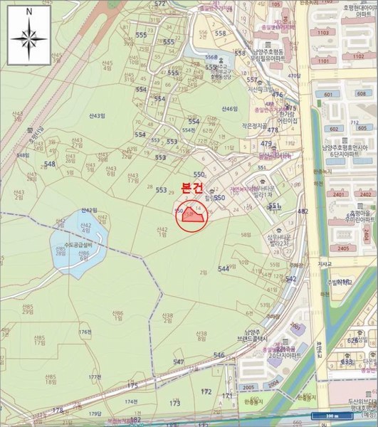 2023타경74185 경기도 남양주시 호평동 550-15 다세대(빌라) 경매 이미지