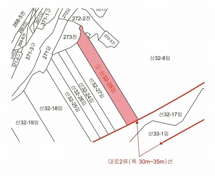 2023타경79289 경기도 남양주시 와부읍 월문리 산32-28 임야 경매 이미지