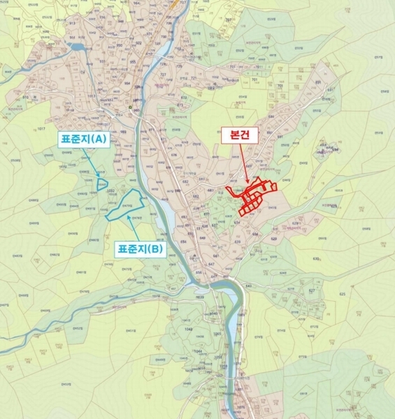 2024타경75406 경기도 가평군 청평면 상천리 635-3 임야 경매 이미지