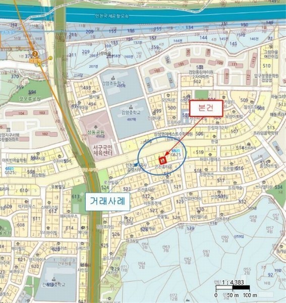 2022타경522309 인천광역시 서구 검암로19번길 6, 은진홈타운 1동 4층 402호 다세대(빌라)[공급19평형] 경매 이미지