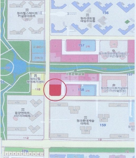 2024타경14932 인천광역시 서구 청라커낼로 264, 청라중앙프라자 3층 310호 근린상가 경매 이미지