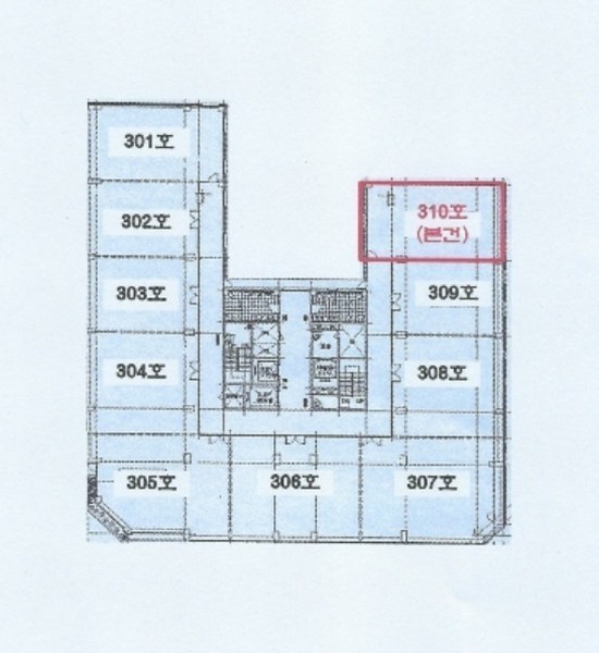 2024타경14932 인천광역시 서구 청라커낼로 264, 청라중앙프라자 3층 310호 근린상가 경매 이미지
