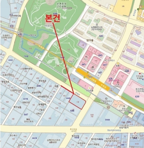 2024타경517233 인천광역시 남동구 호구포로 189, 남동테크노타워 1층 128호 아파트형공장 경매 이미지