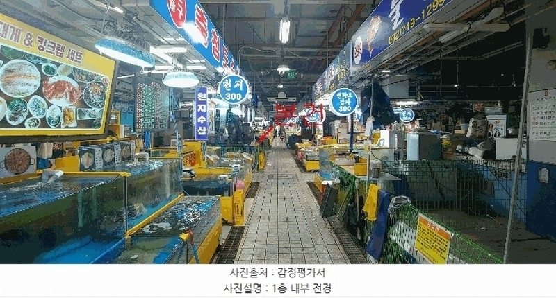 2025타경861 인천광역시 남동구 소래역로 12, 소래포구종합어시장 1층 345호 근린상가 경매 이미지